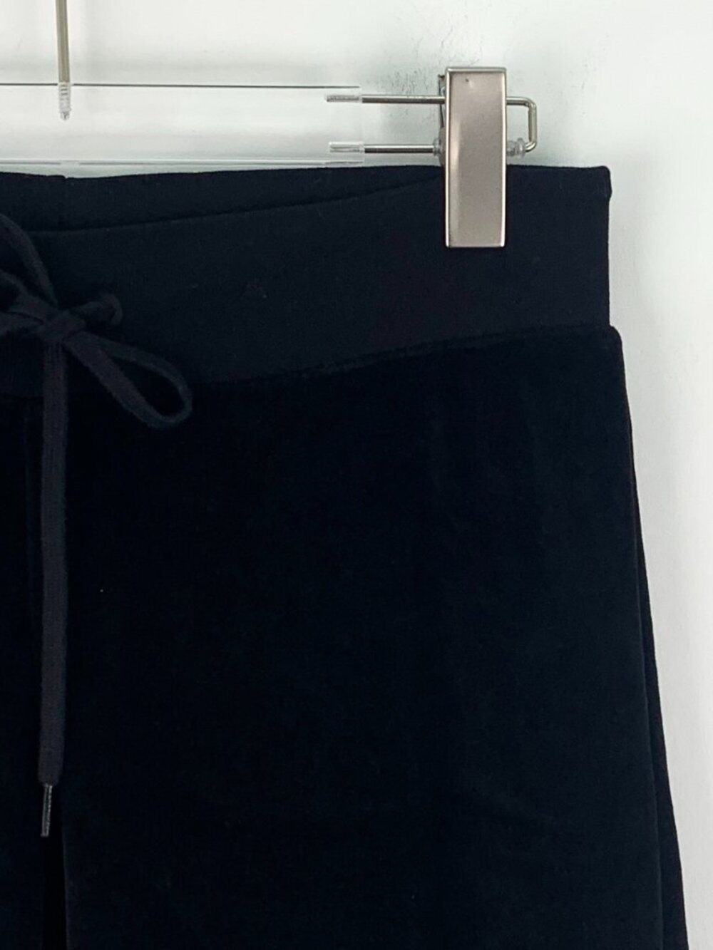 X31149 Balenciaga 23 models black cotton drawstring casual trousers S size - Picture 3 of 8